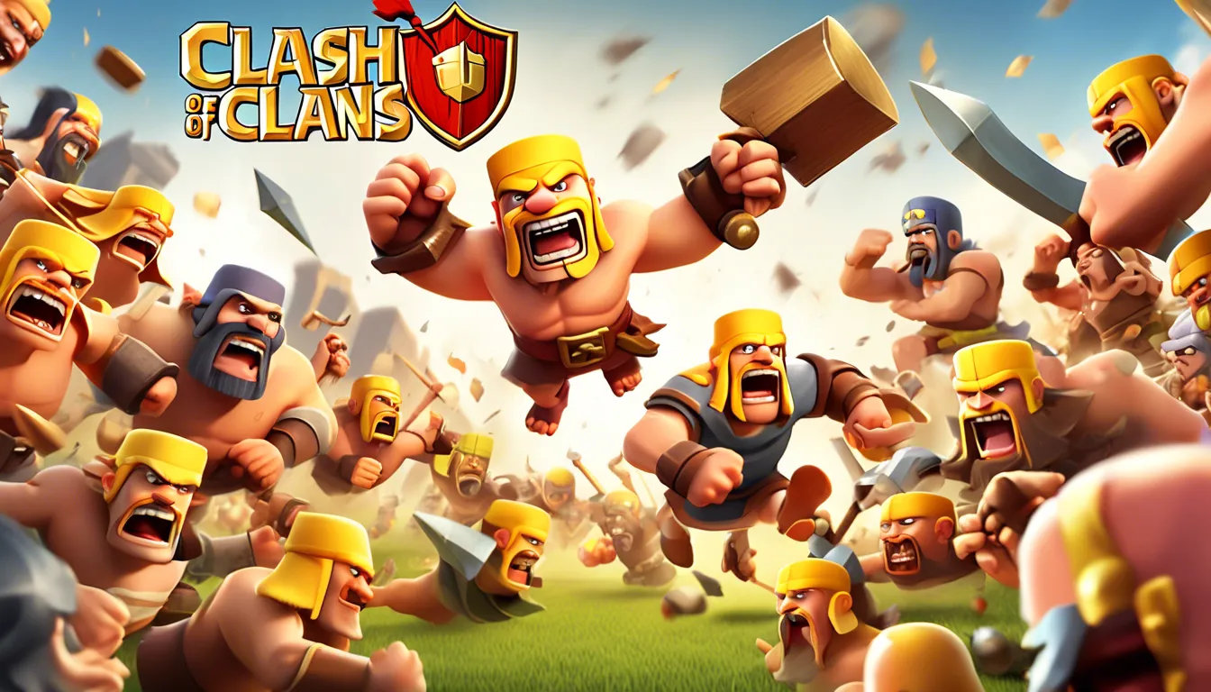 Unleash chaos in Clash of Clans - a game